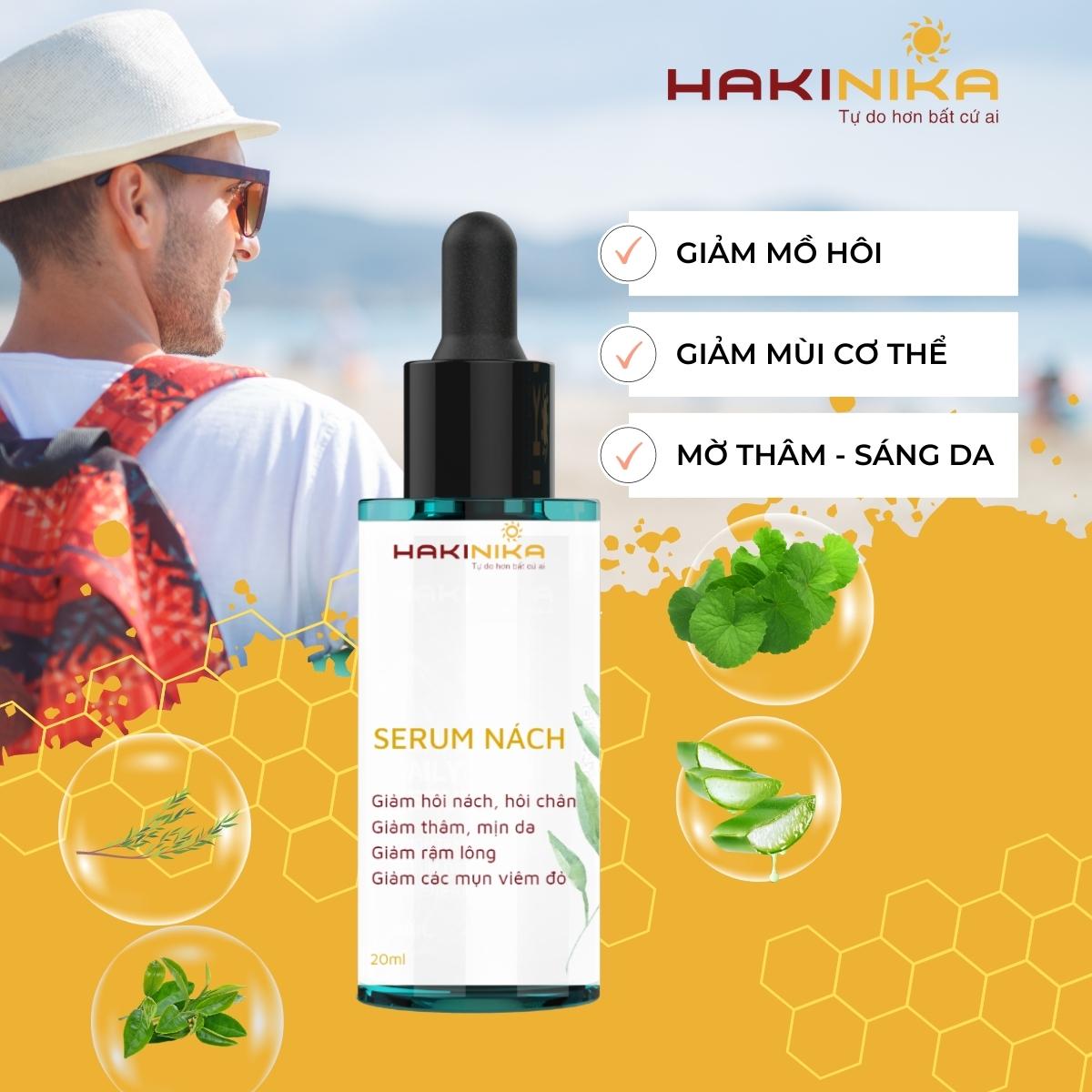 Serum nách khử mùi, giảm viêm HAKINIKA 