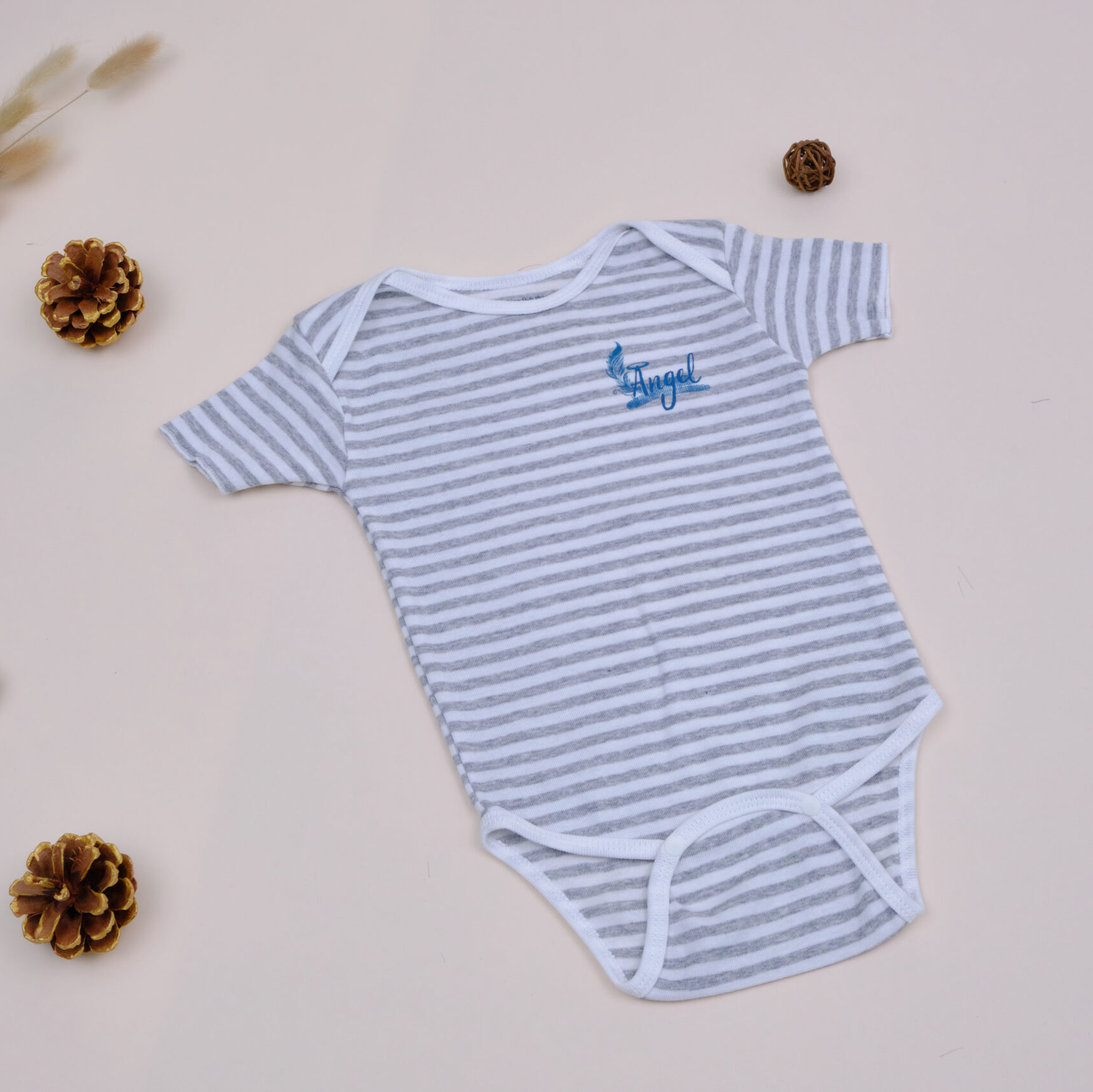 Áo bodysuit tròng đầu tay ngắn