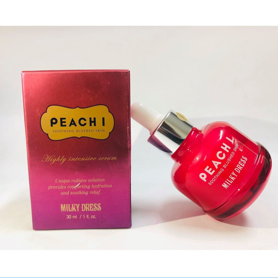 Serum Huyết Thanh Cô Đặc Làm Dịu, Dưỡng Trắng Da Milky Dress Peach I Serum 30ml