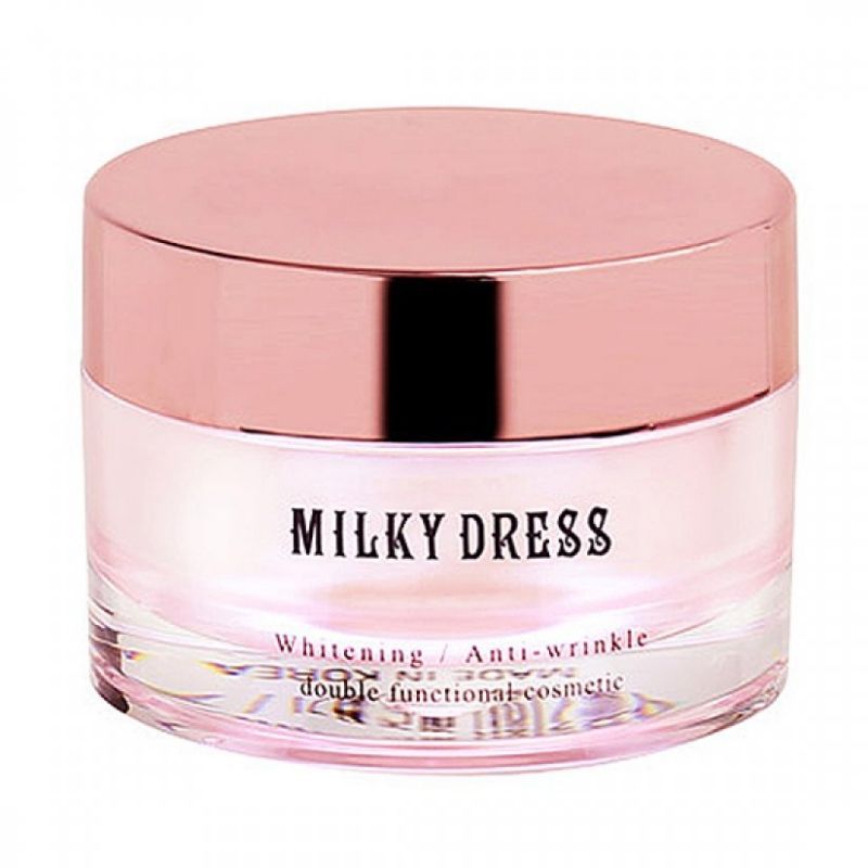 Milky Dress - Kem dưỡng trắng da chống lão hoá - Sweet Rosy Cream- 50ml